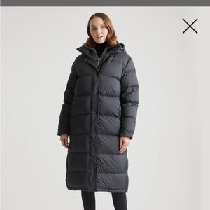Quince Charcoal Puffer Jacket
